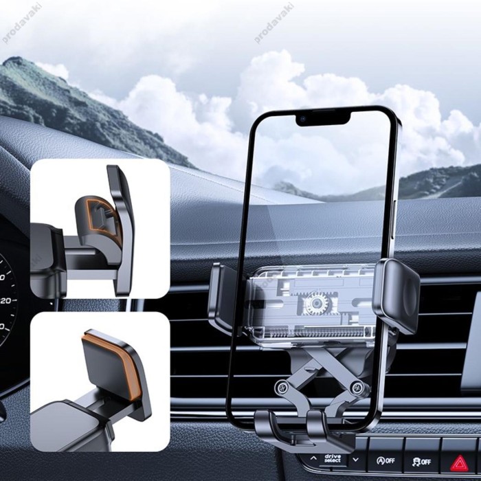 Автомобільний тримач JOYROOM JR-ZS283 Car Phone Holder Mount (Air Vent) Black